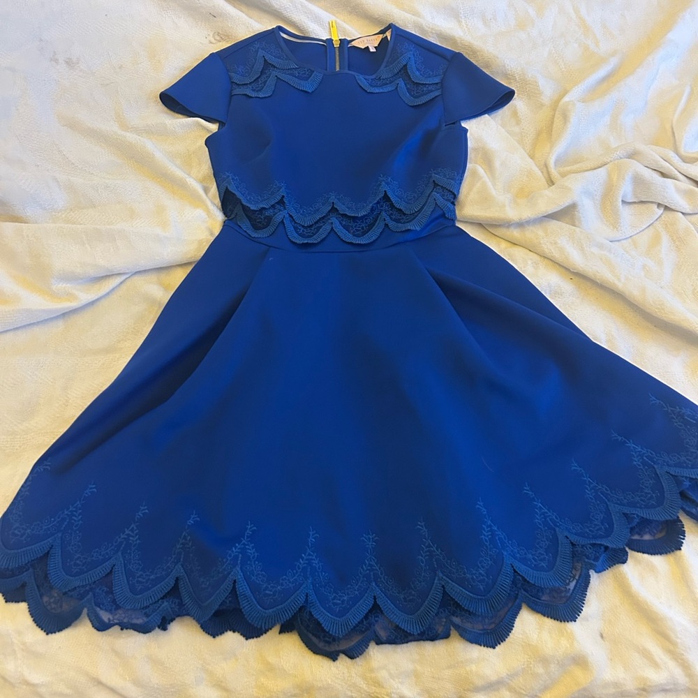 Ted Baker London dress. Blue. Size 1
